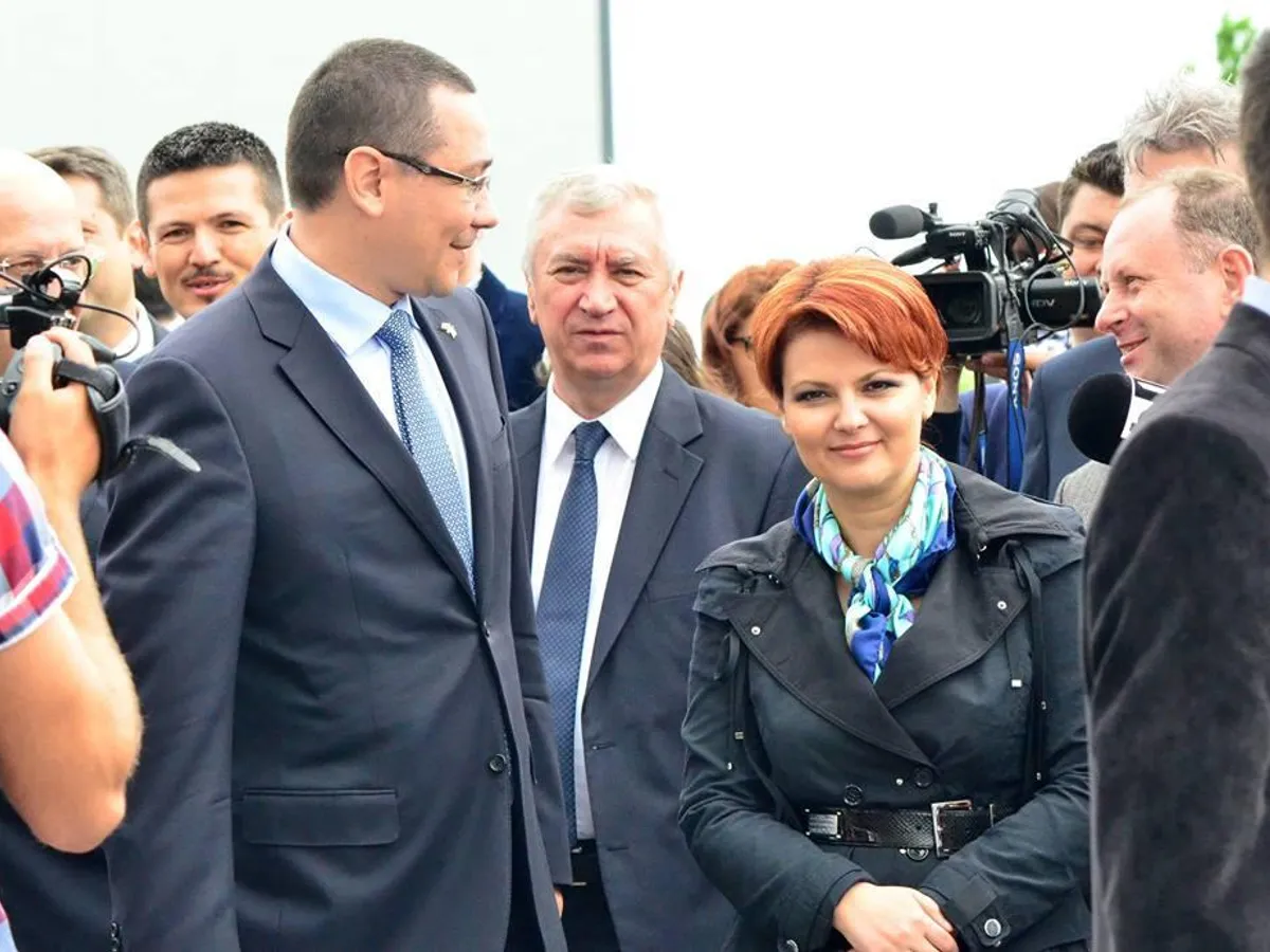 Olguța Vasilescu și Ponta, în 2014, când erau prieteni Foto: Facebook
