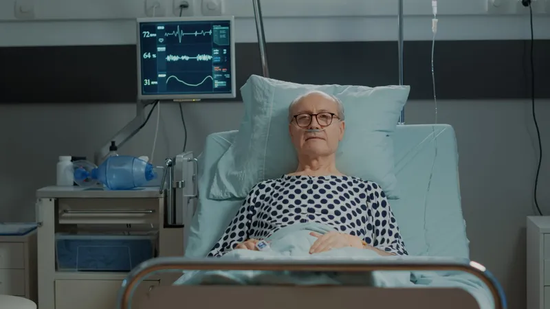 Pacient în spital - Foto: Freepik