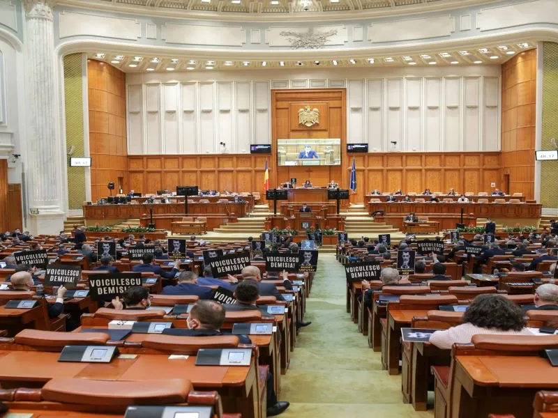 Senatul e de acord cu Guvernul în conflictul juridic. Foto Inquam Photo/Octav Ganea