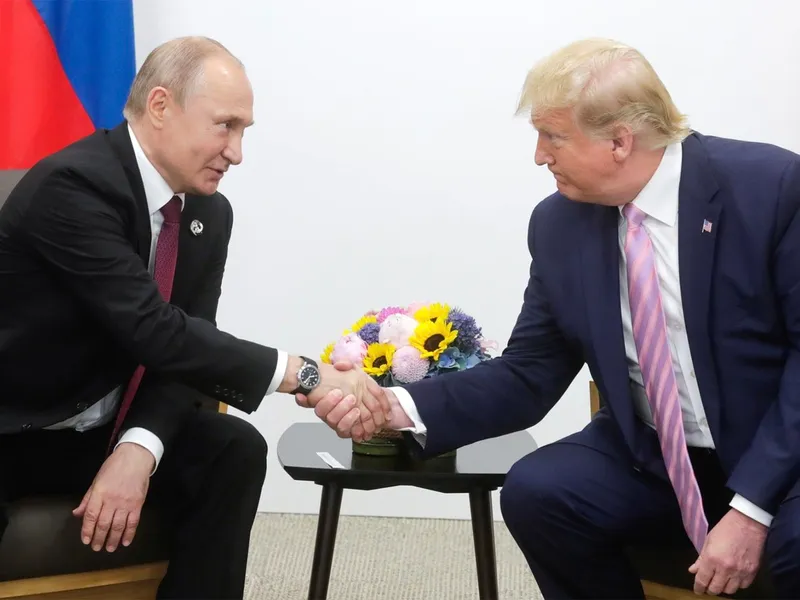 Trump ar fi agreat deja "pacea rusească" în 4 puncte impusă de Putin. Ucraina va fi rusificată total - Foto: Profimedia images