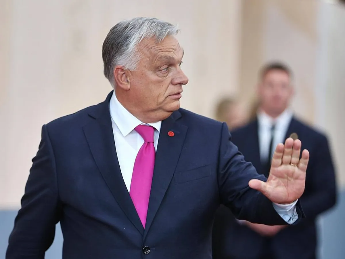 Viktor Orban, la Bella Center, în Copenhaga - Foto: Profimedia Images