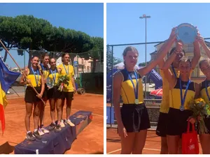 Campioanele europene U14 la tenis - Foto: Facebook/ Federația Română de Tenis