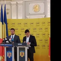 Șefii AUR, George Simion și Claudiu Târziu, sunt nemulțumiți de măsurile restrictive. Sursa: Facebook
