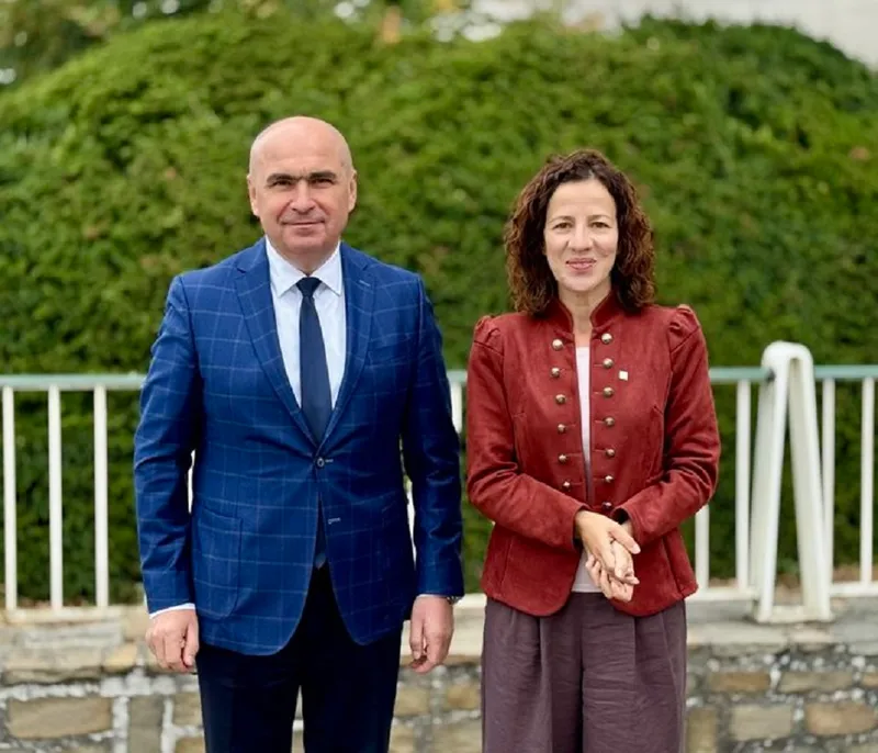 Ilie Bolojan - Roxana Mânzatu - Foto: gov.ro