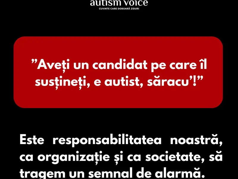 Autism Voice, reacție dură după afirmațiile lui George Simion: „Stigmatizarea nu este o opinie” - FOTO: Facebook (imagine cu rol ilustrativ)