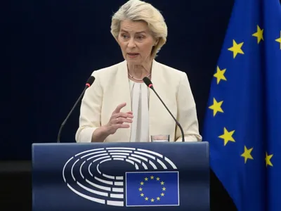 Preşedintele Comisiei Europene, ursula vonder Leyen, principalul exponent al Pactului Verde - Foto: Profimedia Images