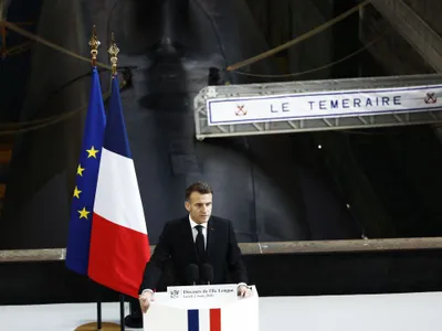 Macron Foto: AFP