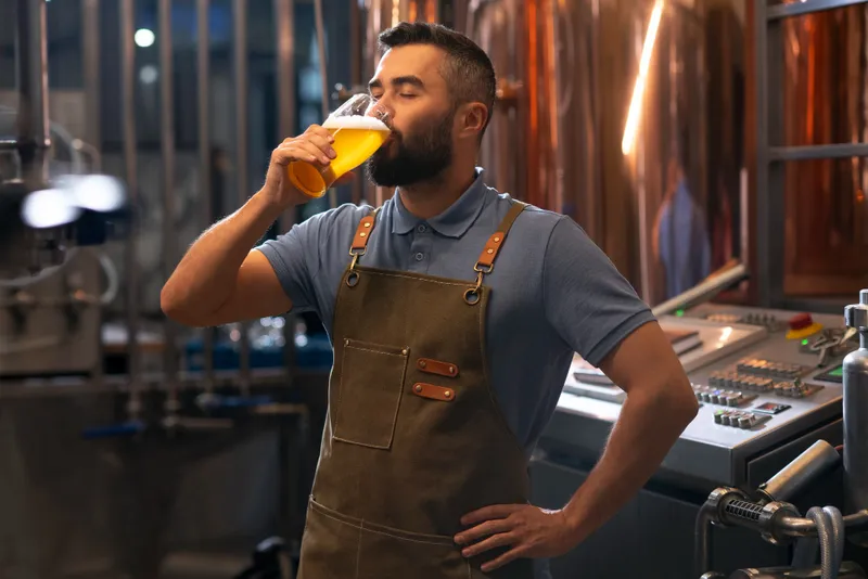 Un berar bea bere - Foto: Freepik (rol ilustrativ)