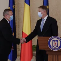 Iohannis: „Am decis să-l desemnez drept candidat pentru funcția de prim-ministru pe Nicolae Ciucă”/FOTO: Inquam Photos/George Calin