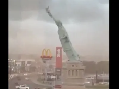 Statuia libertății - Foto: X/ @leaklive1