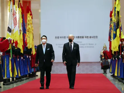 Cina oficială în onoarea lui Joe Biden, oferită de Yoon Suk-yeol, pe 21 mai 2022 - Foto: Flickr/Republic of Korea / imagine cu caracter ilustrativ