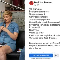 Poezia în care vaginul e „o mașinărie războinică" naște dispute. Autoarea, Ileana Negrea, a luat premiul Eminescu Foto: Facebook
