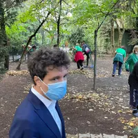 Nicușor Dan vrea să curețe parcul Cișmigiu. FOTO: Facebook