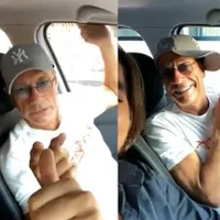 VIDEO Van Damme ascultă manele și danseaza pe muzica lui Salam și Tzanca Uraganu într-un taxi / stiridecluj