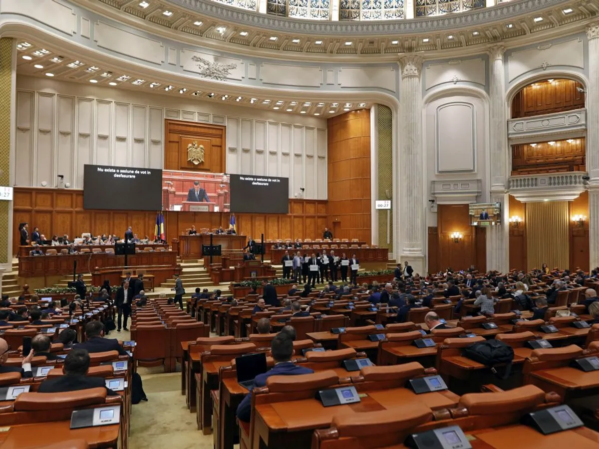 Plenul reunit pentru votarea Legii bugetului a fost convocat pentru joi seară, de la ora 21:00