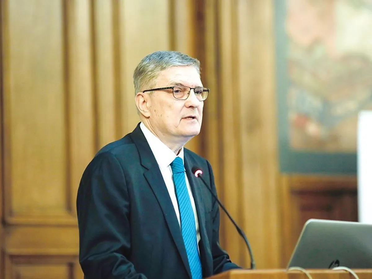 Daniel Dăianu, actualul președinte al Consiliului Fiscal, a fost ofițer de Securitate între 1975 și 1978 - Foto: INQUAM PHOTOS/ George Călin