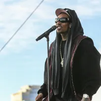 Rapperul american Wiz Khalifa a fost prins drogat pe scena unui festival din România Foto: profimediaimages.ro
