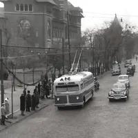 Primul troleibuz din București circula pe Kiseleff acum 75 de ani. Era „Made in URSS”, MTB-82D - Foto: Agerpres/forum.metrouusor.com