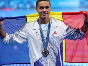 David Popovici din nou campion! A câștigat medalia de aur în finala de 100 m liber la U23 - Foto: Arhiva