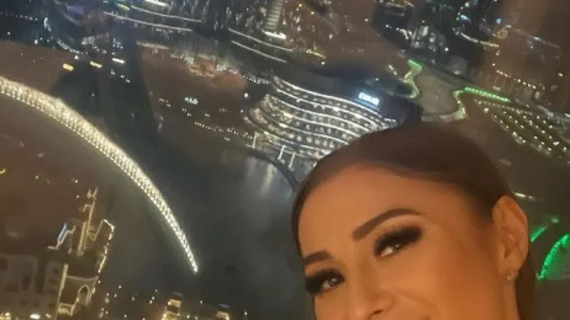 Anamaria Prodan fuge în Dubai de scandalul divorțului de Reghe. / Foto: digisport.ro