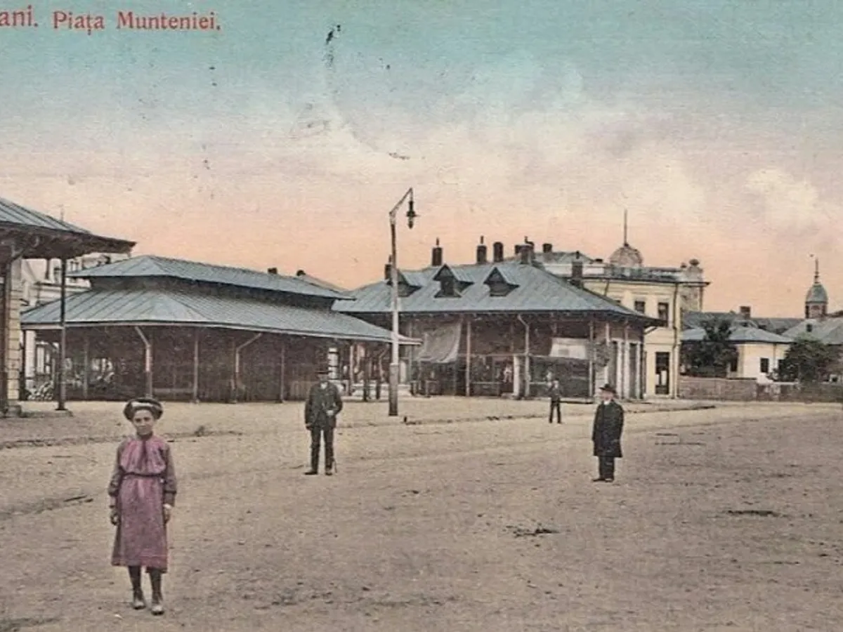 Piata unirii focsani 1900