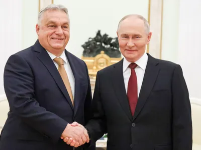 Viktor Orban și Vladimir Putin - Foto: Profimedia images