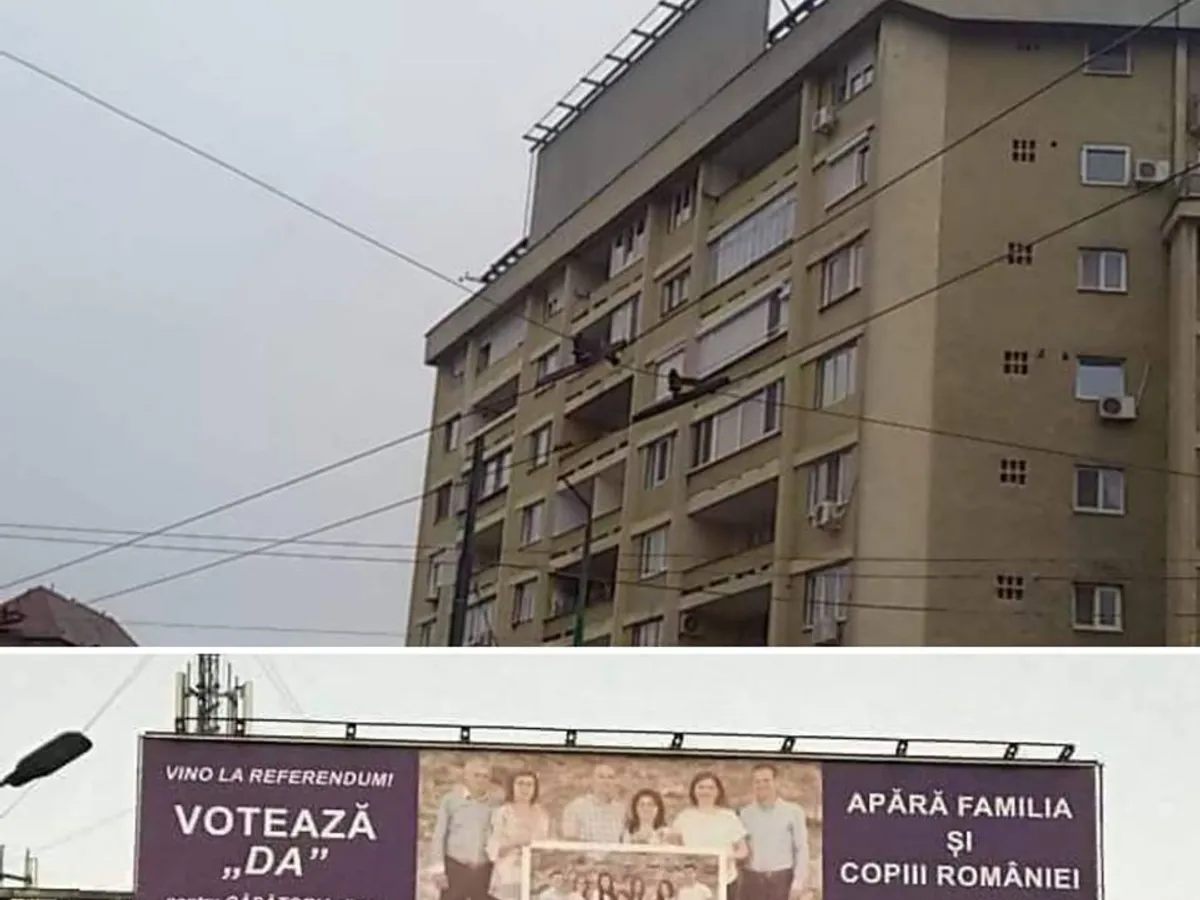Afiș la Timișoara. Foto: Facebook