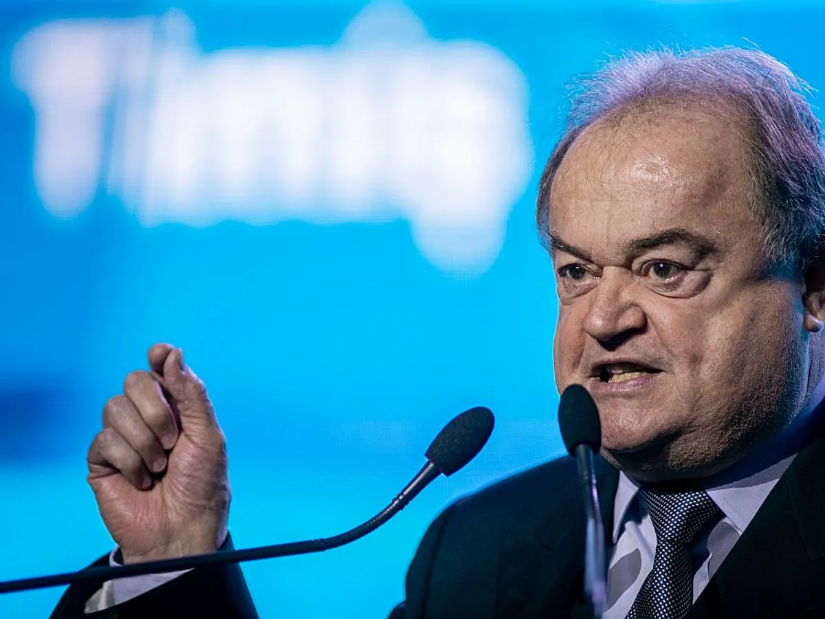 Vasile Blaga, la lansarea candidatului prezidenţial Nicolae Ciucă - Foto: INQUAM PHOTOS/Virgil Simionescu