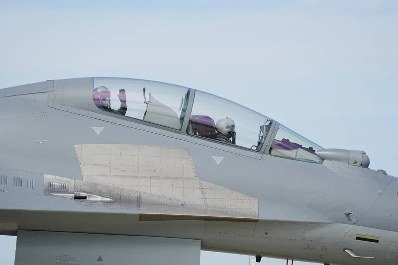 Avioane de vânătoare chinezeşti J-20, la un show aviatic - Foto: Profimedia Images