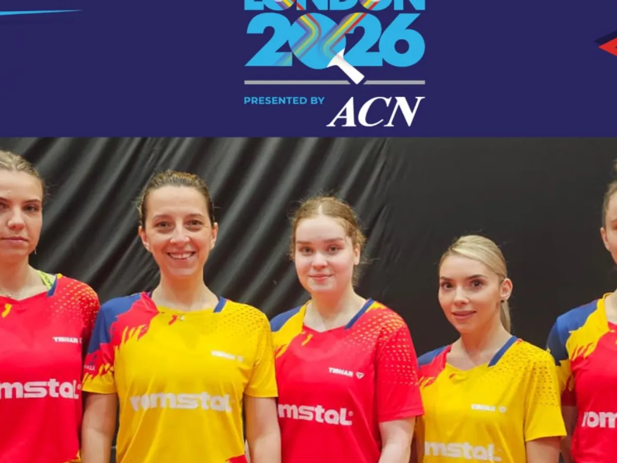 Tenis de masă: Echipa feminină a României, învinsă de China cu 3-0, la Mondialele de la Londra