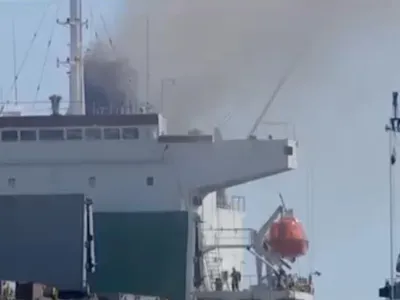 Incendiu în Șantierul Naval din Constanța. Unde s-a produs explozia care a generat incendiul? - Foto: Arhiva