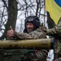 Soldații ucraineni sunt optimiști-Foto: Twitter/@ArmedForcesUkr