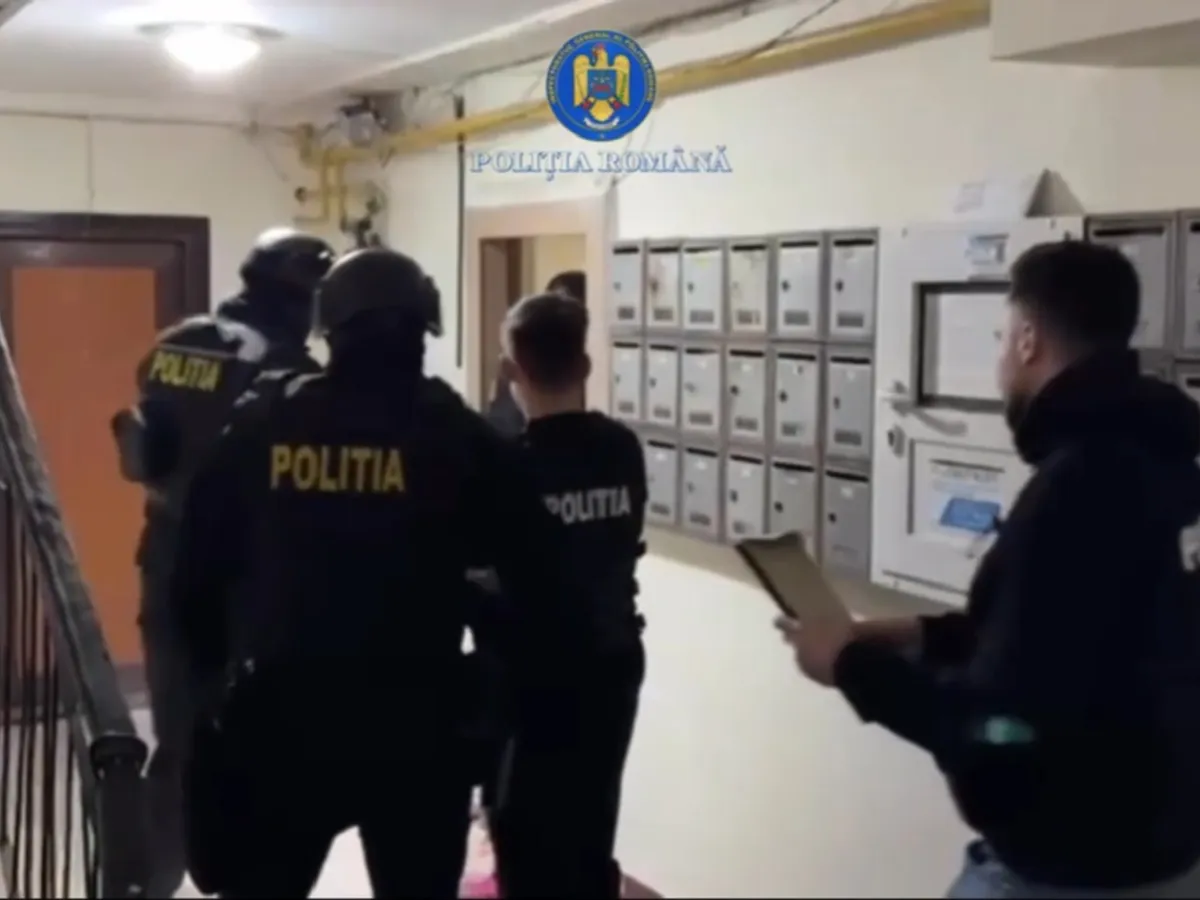 Percheziții - Foto: Poliția Capitalei