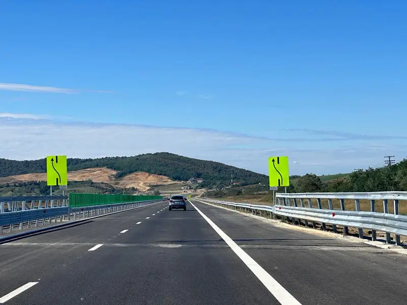 România a ajuns la 1.000 km de autostradă în 2023. Cum arată „ciotul” de 13 km inaugurat - Foto: Facebook/Irinel Ionel Scriosteanu