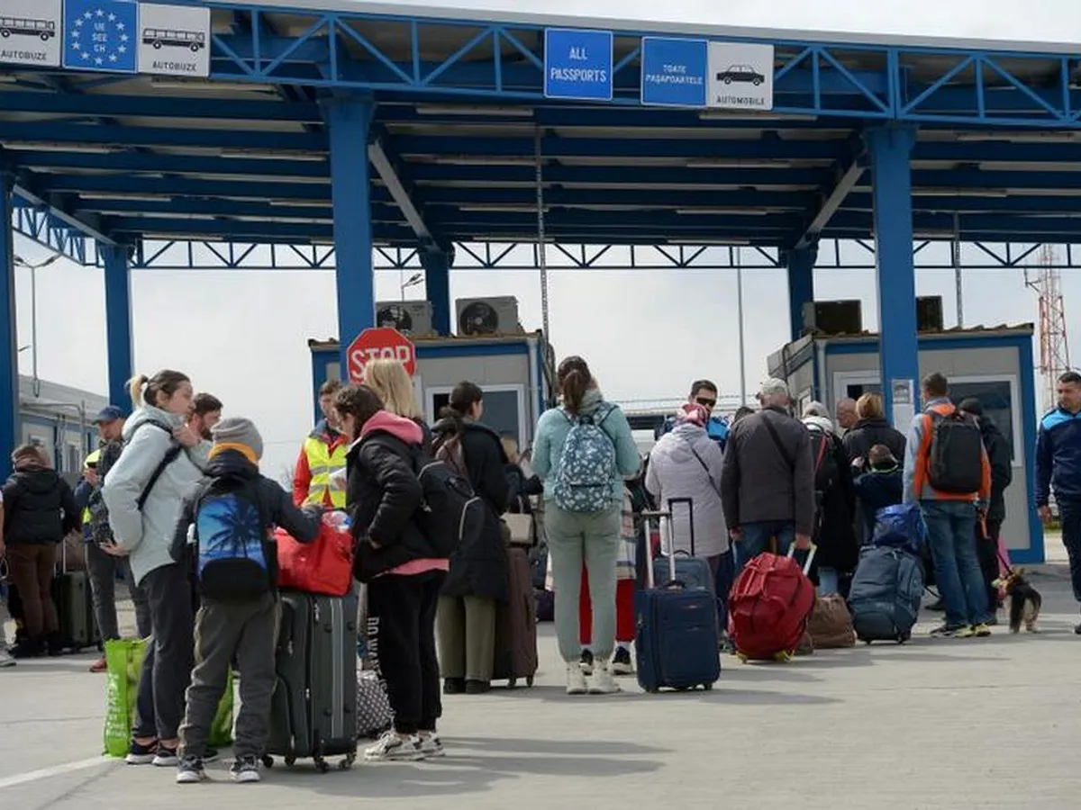 Aproape 4,6 milioane de ucraineni au fugit de ororile războiului doar prin România până în prezent - Foto: Profimedia Images