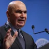Premierul Ilie Bolojan, în conferinţă de presă - Foto: INQUAM PHOTOS/George Călin