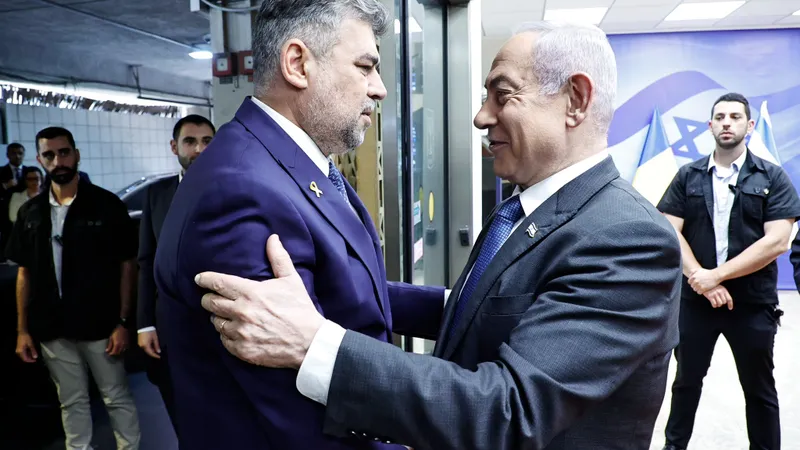Marcel Ciolacu, primit de Benjamin Netanyahu. „România susține dreptul Israelului la autoapărare” - Foto: X / Marcel Ciolacu