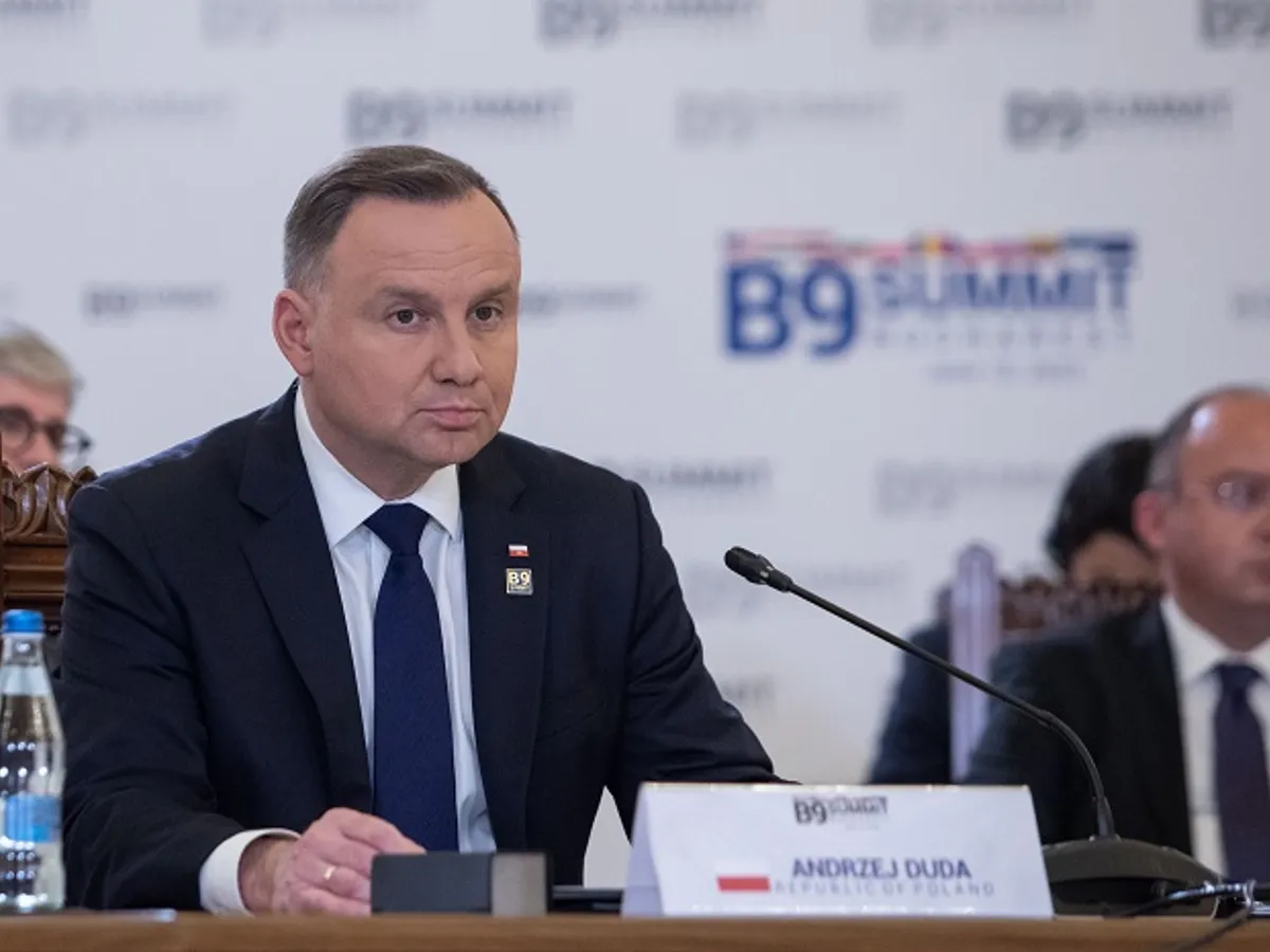 Președintele Poloniei, Andrzej Duda/ Foto: Inquam Photos / Ilona Andrei