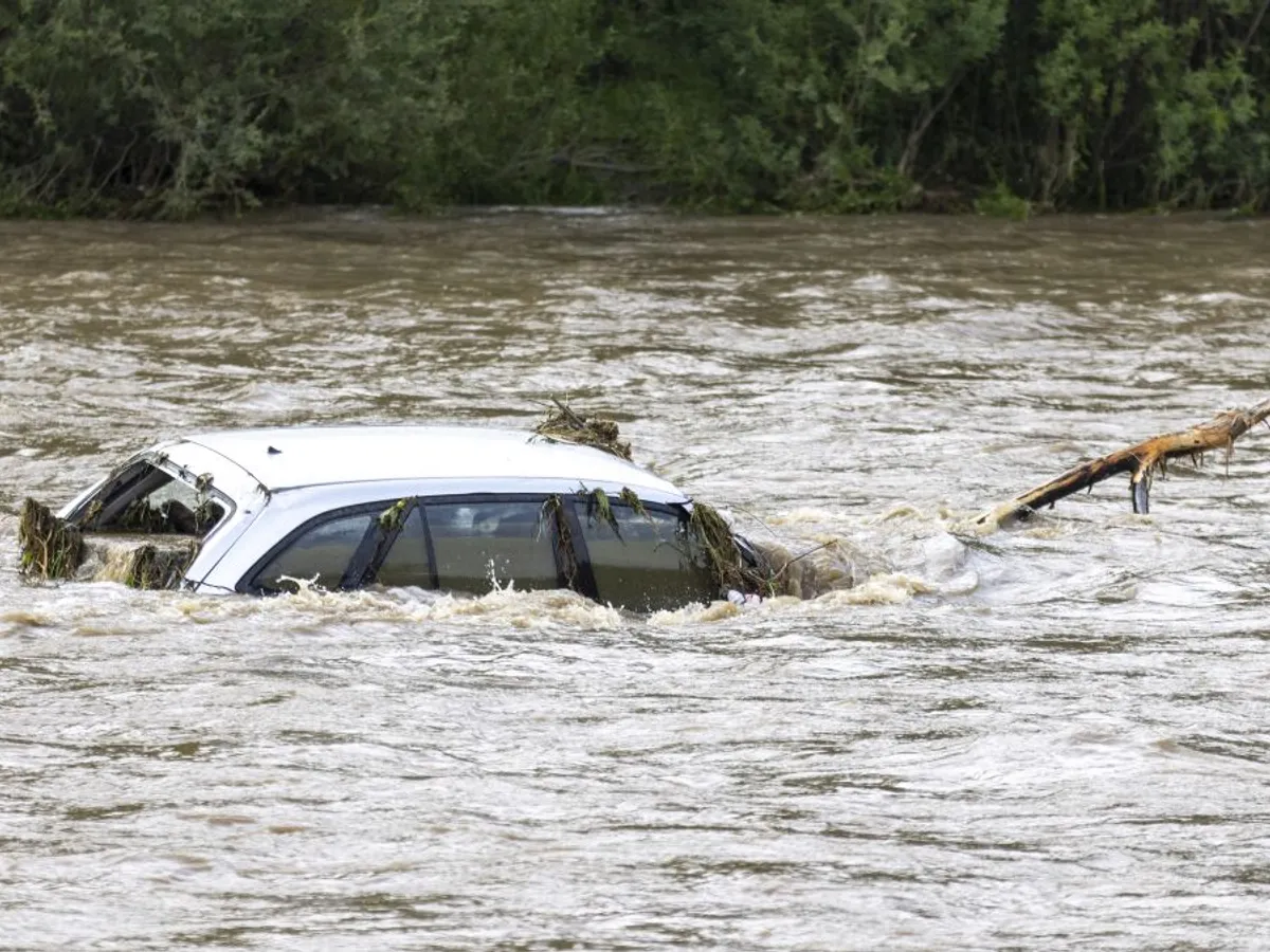 Urmările inundaţiilor recent în judeţul Suceava, în amonte de oraşul Broşteni - Foto: INQUAM PHOTOS/Casian Mitu
