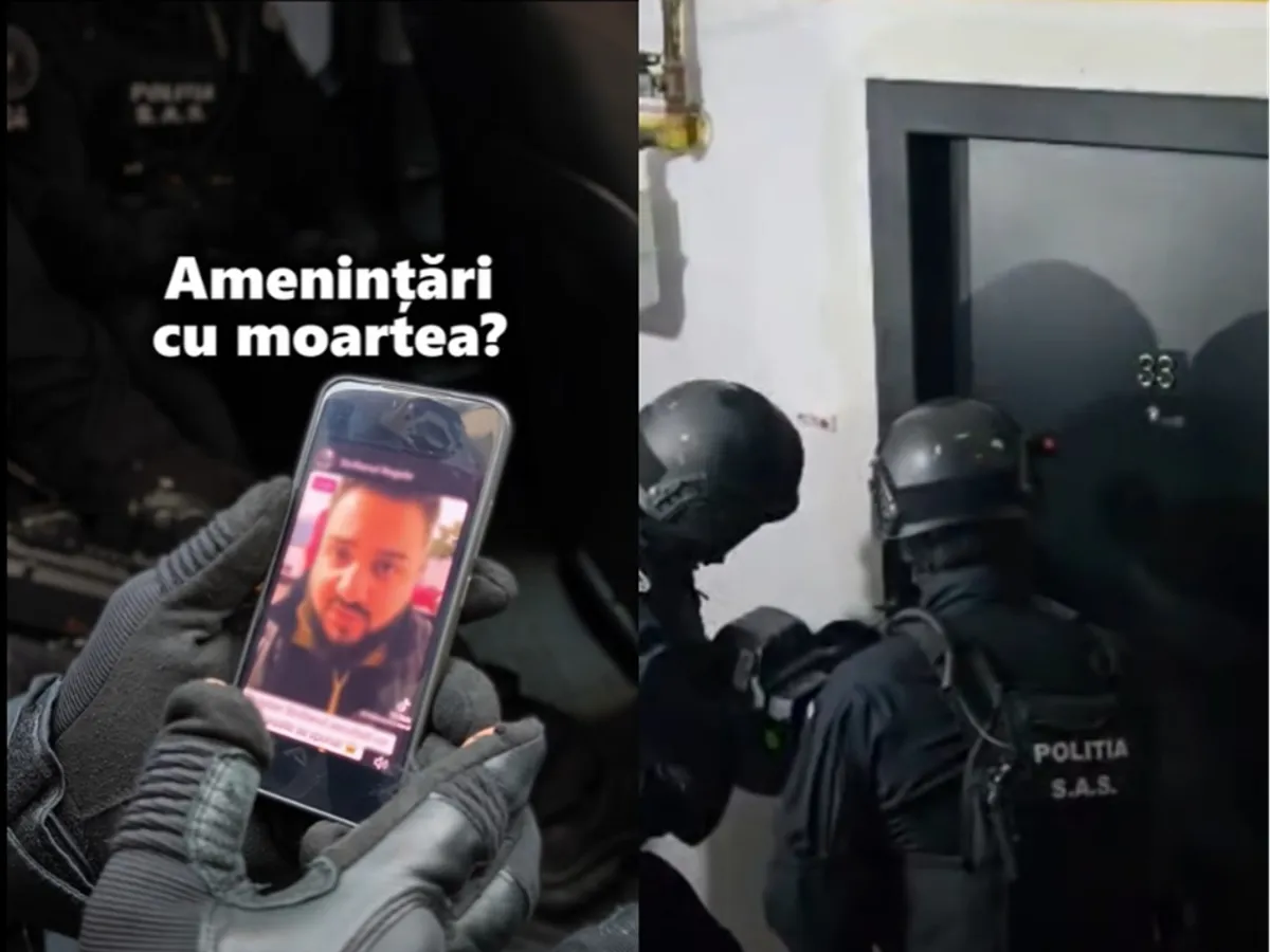 VIDEO Un bărbat a amenințat pe TikTok că-și ucide iubita. Polițiștii au văzut mesajul. Ce a urmat?