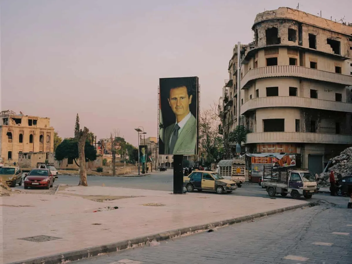 Assad, președintele ruinelor/Foto: The Guardian