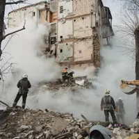 Atac rusesc asupra civililor din Kramatorsk. Salvatorii caută supraviețuitori sub dărămături - Foto: Facebook/Volodimir Zelenski