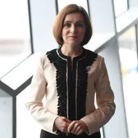Maia Sandu a spus la mitingul pro-european de la Chișinău că „Locul Republicii Moldova e în UE” - Foto: Profimedia Images