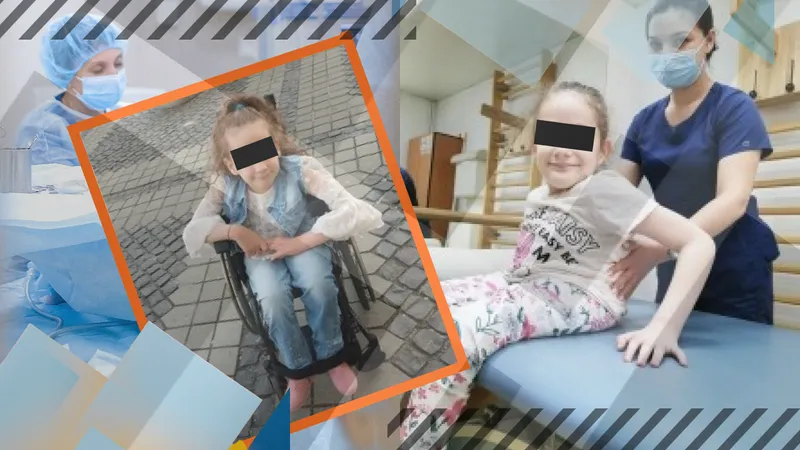 Strigătul de ajutor al Dariei. Nu a mers niciodată. Acum viața i-a mai dat o lovitură cruntă - Foto: salveazaoinima.ro - Colaj Newsweek
