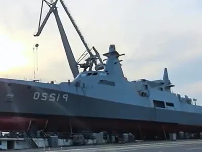 Corveta de producție turcească - FOTO Captura video