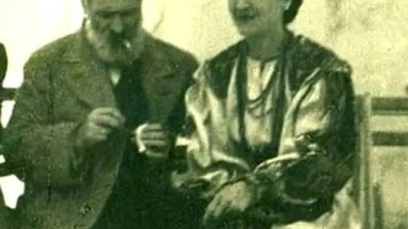 brancusi cu maria tanase in 1939