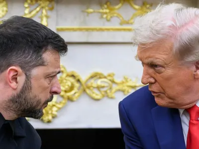 Zelenski și Trump Foto: AFP