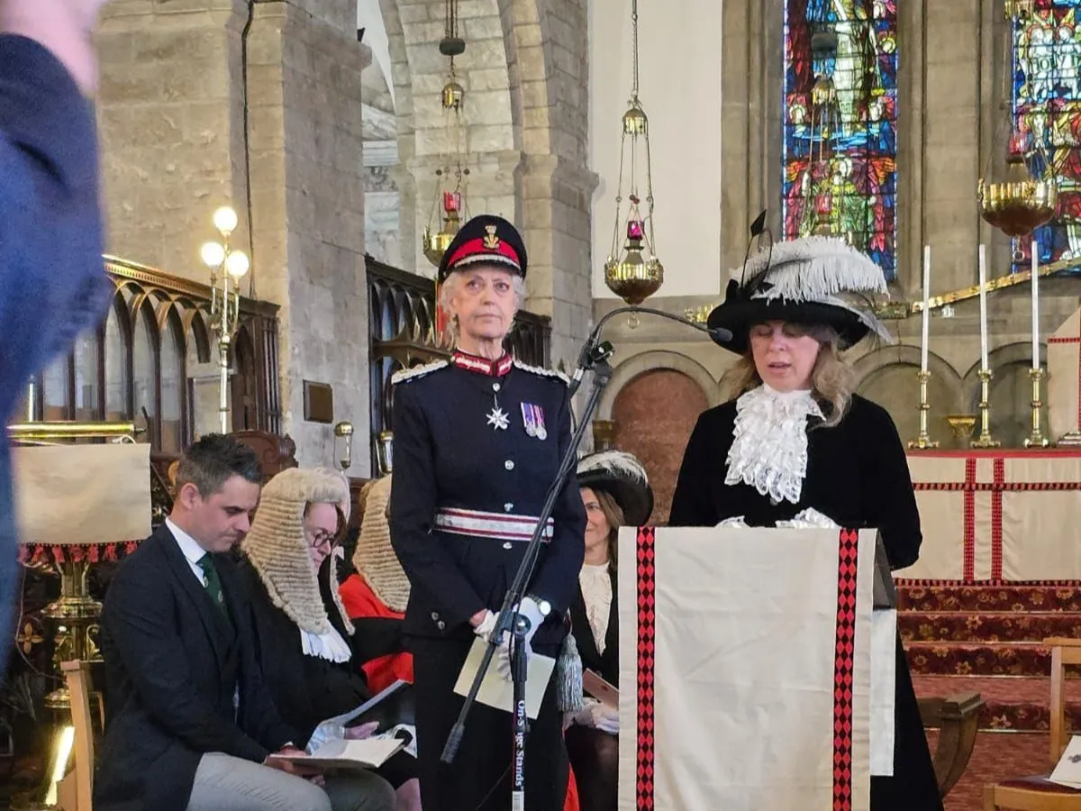 Diana Stroia, primul român numit în funcția de High Sheriff în Țara Galilor - West Glamorgan Foto: Repatriot