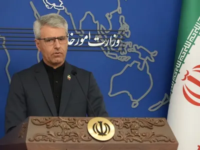 urtătorul de cuvânt al Ministerului iranian de Externe, Esmail Baghai, - Foto: Profimedia images