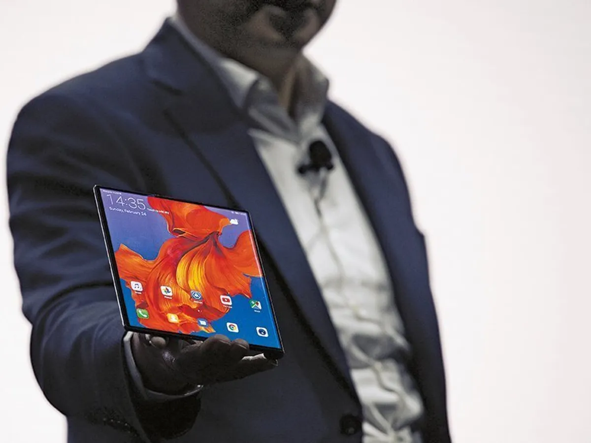 Un smartphone Huawei 5G
